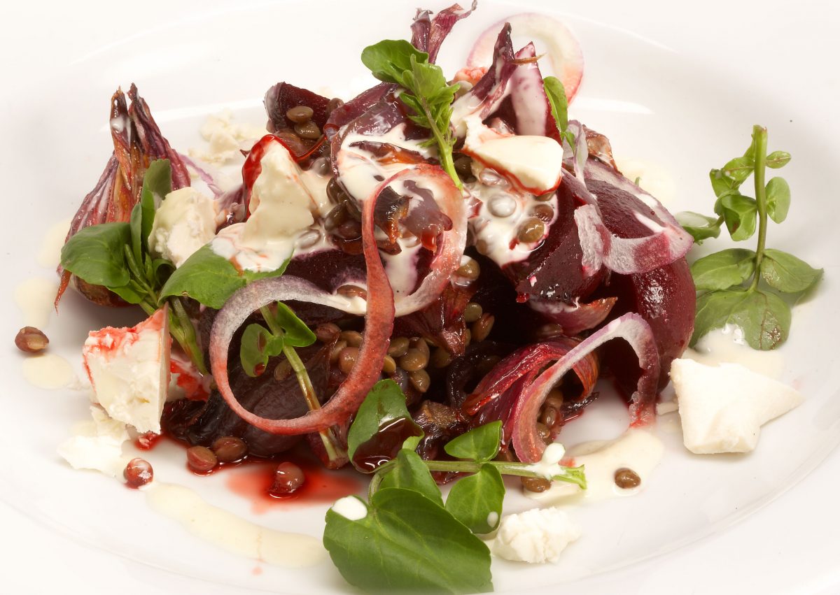Roast Beetroot, Hazelnuts & Goat’s Cheese Salad Pro Trainer